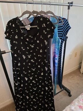 Bundle of 4 Women's Dresses L PL Nina Piccalino Leoma Lovegrove Cherokee Casual